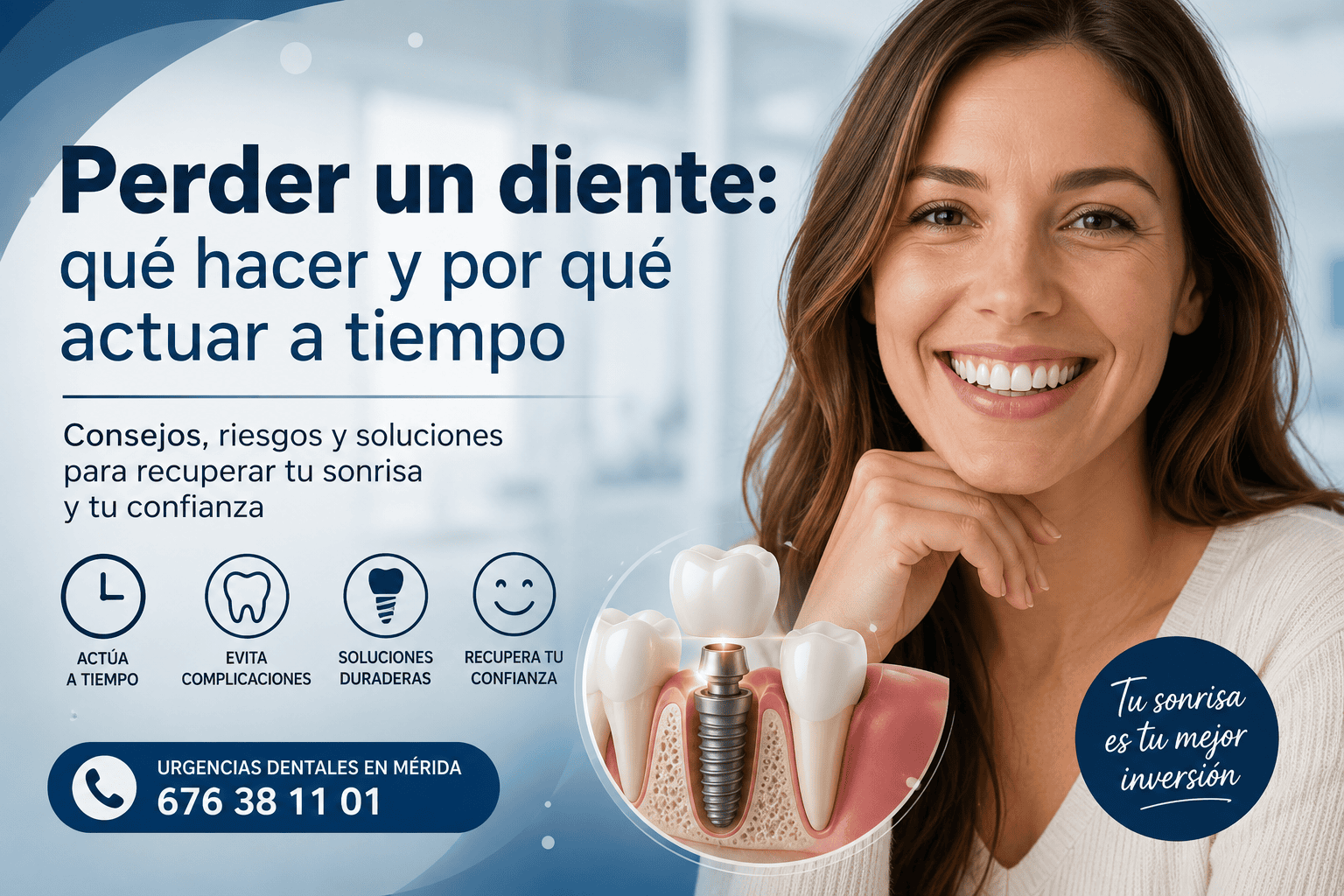 que hacer si se me cae un diente